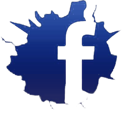 cracked_facebook_logo